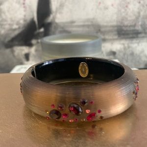 Alexis Bitter| Lucite | Gold | Red Bracelet
